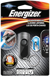 Energizer ENTKC2C Key Chain Light, Lithium Battery, LED Lamp, 20 Lumens Lumens, 10 m Beam Distance, 5 hr Run Time